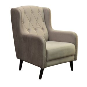 Πολυθρόνα Charleston II μπεζ 02 88x55x45