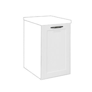 Μάσκα πλυντηρίου κουζίνας CONTEMPO Mask 45×72 Λευκό 45x1.9x72εκ.