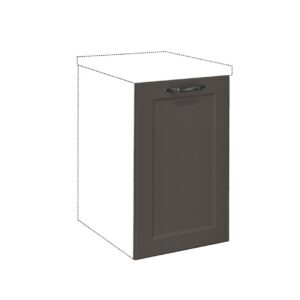 Μάσκα πλυντηρίου κουζίνας CONTEMPO Mask 45×72 Γκρι ανθρακί 45x1.9x72εκ.