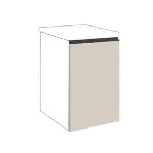 Μάσκα πλυντηρίου κουζίνας LINA Mask 45x72 Μπεζ 45x1.9x72εκ.