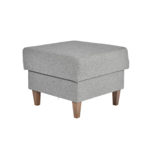 Ταμπουρέ PERLA γκρι 55x55x44