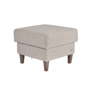 Ταμπουρέ PERLA μπεζ 55x55x44