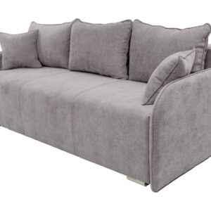 Τριθέσιος καναπές κρεβάτι με αποθήκευση MD- ΚΟΜΟ μπεζ 205x96