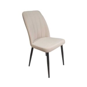 Καρέκλα τραπεζαρίας Varel Μπεζ Anka 04 48x58x90