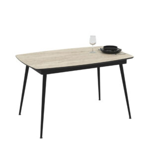 Τραπέζι δείπνου YENSE traverten 125x80x75