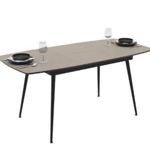 Επεκτεινόμενο τραπέζι δείπνου YENSE 125+40x80x75